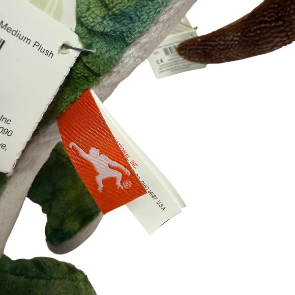 Wild Republic Dinosaur Plush Lot NWT – Triceratops & Stegosaurus Medium Size - Picture 8 of 9